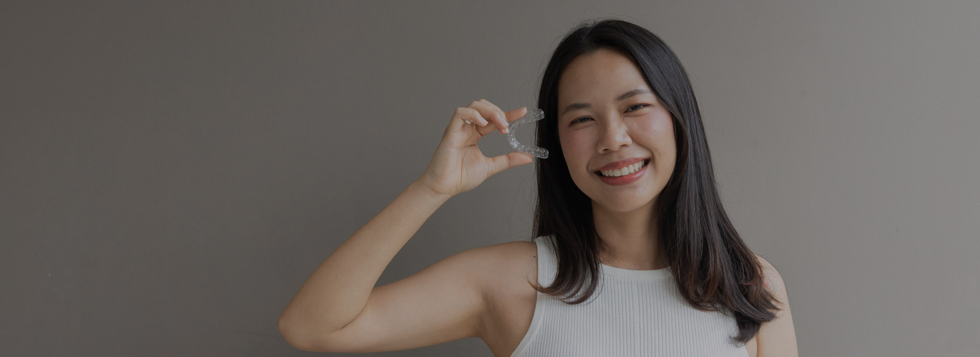 Invisalign clear aligners smile